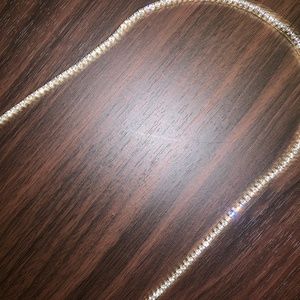 20in 3mm 14k yellow gold tennis chain